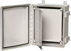 Fibox - Electrical Enclosure Aluminum Swing Panel Kit - For Use with ARCA JIC - Industrial Tool & Supply