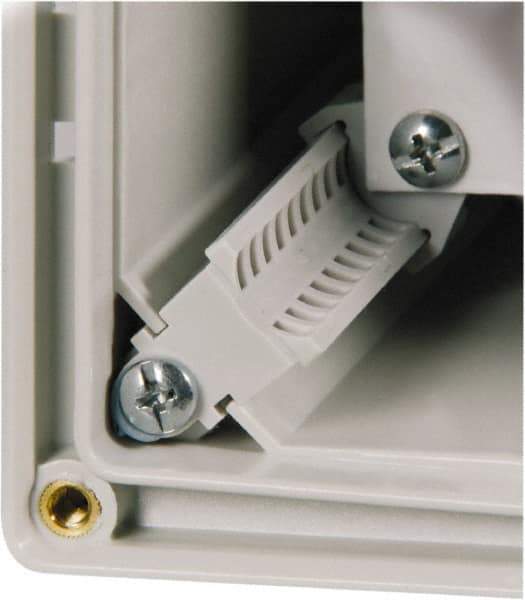 Fibox - Electrical Enclosure Polycarbonate Variable Height Back Panel Kit - For Use with ARCA JIC - Industrial Tool & Supply