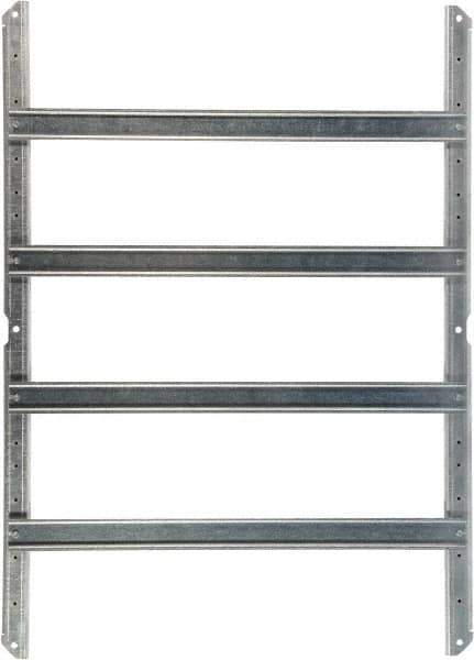 Fibox - Electrical Enclosure Aluminum DIN Rail Frame Set - For Use with ARCA IEC - Industrial Tool & Supply