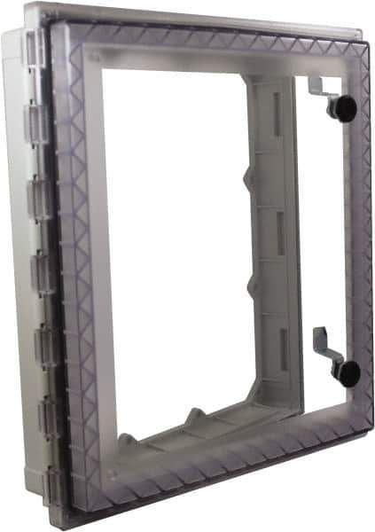 Fibox - 4X NEMA Rated, Electrical Enclosure Polycarbonate HMI Cover - For Use with ARCA IPW - Industrial Tool & Supply