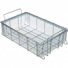 Marlin Steel Wire Products - Baskets Shape: Rectangular Material Family: Metal - Industrial Tool & Supply