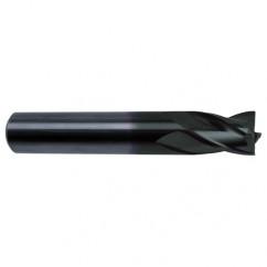 5/8 Dia. x 3-1/2 Overall Length 4-Flute Square End Solid Carbide SE End Mill-Round Shank-Center Cut-Super-A - Industrial Tool & Supply