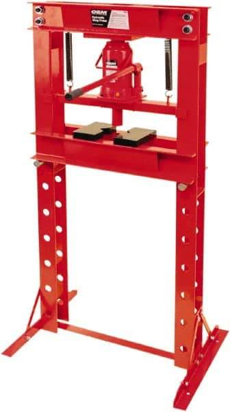 OEM Tools - 20 Ton Manual Shop Press - Industrial Tool & Supply