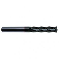 1 Dia. x 6 Overall Length 6-Flute Square End Solid Carbide SE End Mill-Round Shank-Center Cut-Super-A - Industrial Tool & Supply