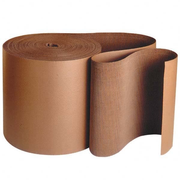 Made in USA - Packing Papers Type: Singleface Corrugated Style: Roll - Industrial Tool & Supply