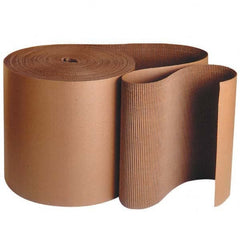 Made in USA - Packing Papers Type: Singleface Corrugated Style: Roll - Industrial Tool & Supply