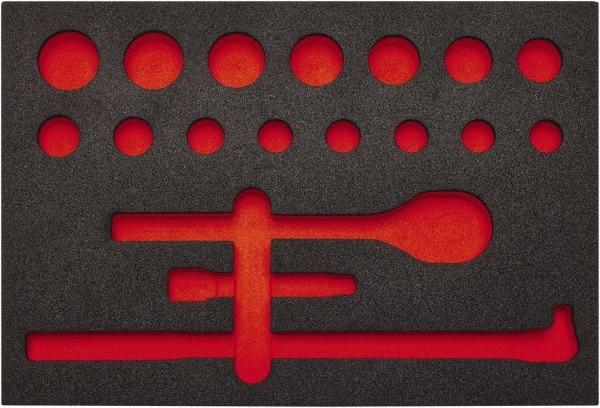 Proto - Tool Box Case & Cabinet Inserts Type: Foam Insert For Use With: J54120 - Industrial Tool & Supply