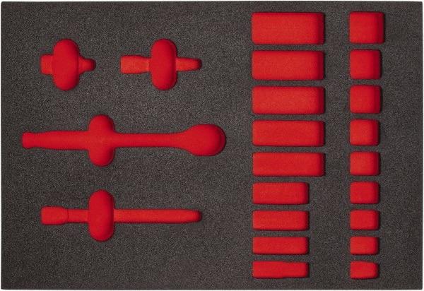 Proto - Tool Box Case & Cabinet Inserts Type: Foam Insert For Use With: J52134HTC - Industrial Tool & Supply