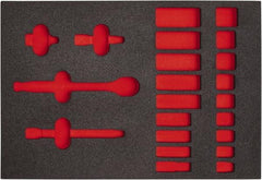 Proto - Tool Box Case & Cabinet Inserts Type: Foam Insert For Use With: J52134HTC - Industrial Tool & Supply