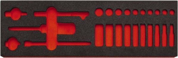 Proto - Tool Box Case & Cabinet Inserts Type: Foam Insert For Use With: J47116 - Industrial Tool & Supply
