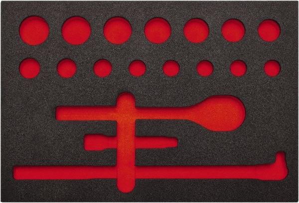 Proto - Tool Box Case & Cabinet Inserts Type: Foam Insert For Use With: J54122 - Industrial Tool & Supply