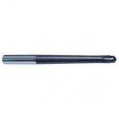 3mm Dia. - 80mm OAL 2 FL 30 Helix Firex Carbide Ball Nose End Mill - Industrial Tool & Supply