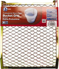 Premier Paint Roller - 5 Gal Compatible Paint Bucket Grid - 9" Roller Compatibility, Steel - Industrial Tool & Supply