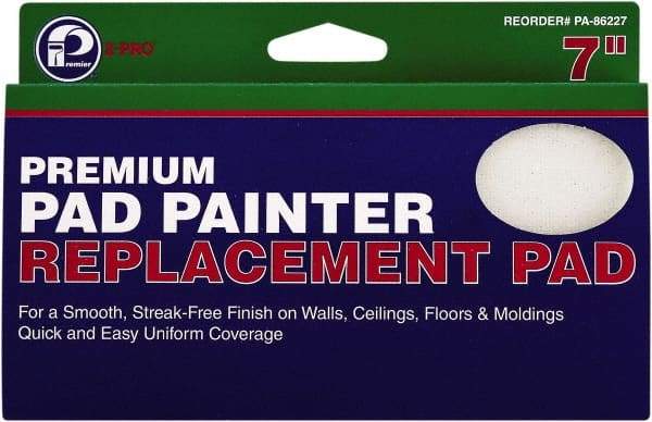 Premier Paint Roller - 7" Paint Pad - For Pad Painters - Industrial Tool & Supply