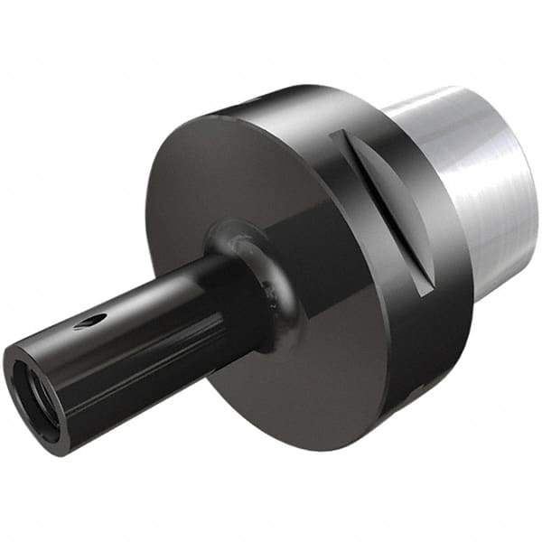 Iscar - Multimaster 50mm Camfix 50 Taper Shank Milling Tip Insert Holder & Shank - 60mm Projection, T15 Neck Thread, 23.9mm Nose Diam - Industrial Tool & Supply