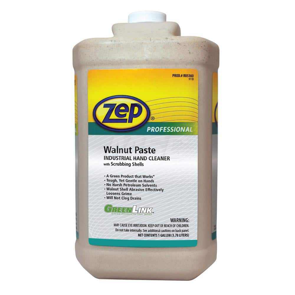 Hand Cleaner: 1 gal Bottle Paste, Brown, Vanilla Scent