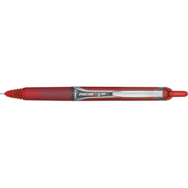 Pilot - Precision Point Roller Ball Pen - Red - Industrial Tool & Supply
