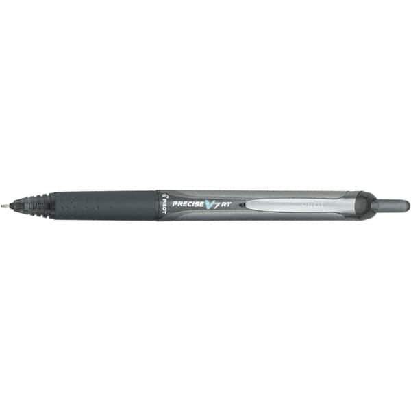Pilot - Precision Point Roller Ball Pen - Black - Industrial Tool & Supply