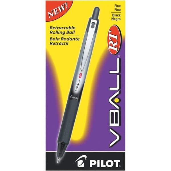 Pilot - Conical Roller Ball Pen - Black - Industrial Tool & Supply