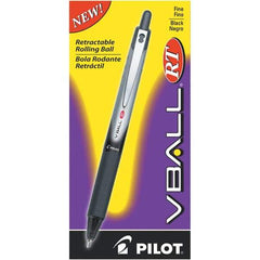 Pilot - Conical Roller Ball Pen - Black - Industrial Tool & Supply