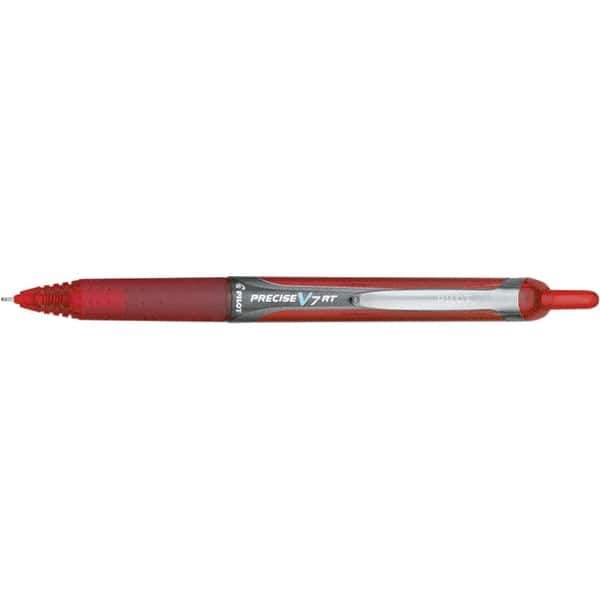 Pilot - Precision Point Roller Ball Pen - Red - Industrial Tool & Supply