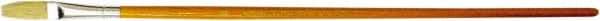Premier Paint Roller - #1 Sable Artist's Paint Brush - 1/8" Wide, 1/2" Bristle Length, 5" Wood Handle - Industrial Tool & Supply