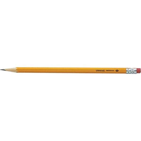 UNIVERSAL - #2HB Pencil - Black - Industrial Tool & Supply