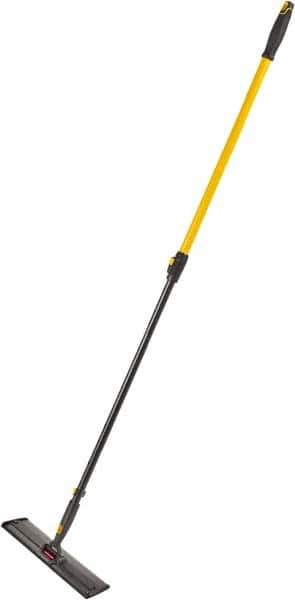 Rubbermaid - 57" Long x 3-1/4" Wide Dust Mop Frame - Black, Quick Connect - Industrial Tool & Supply