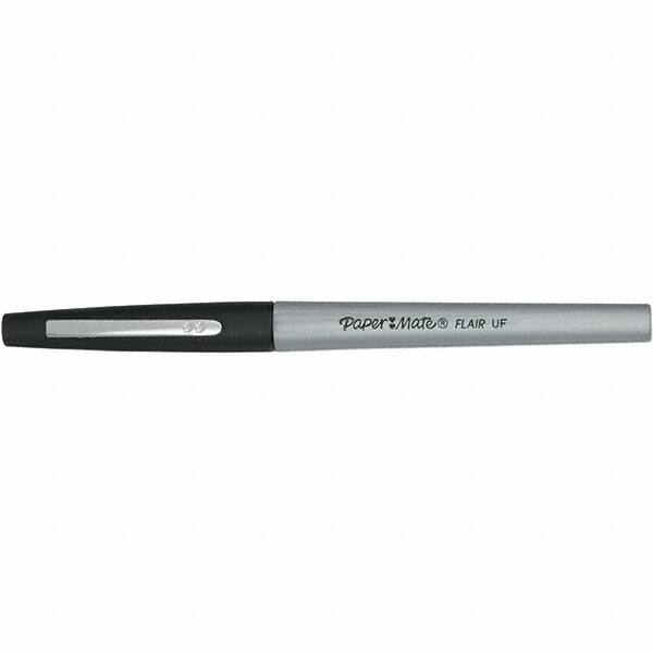 Paper Mate - Needle Porous Point Pen - Black - Industrial Tool & Supply