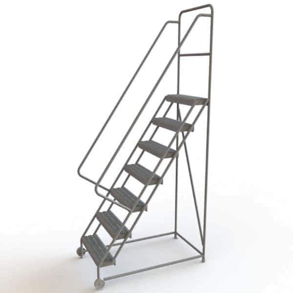 TRI-ARC - Rolling & Wall Mounted Ladders & Platforms Type: TiltNRoll Rolling Ladder Style: Tilt & Roll Safety Ladder - Industrial Tool & Supply