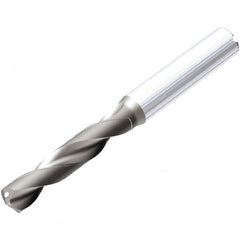 Kennametal - 5.8mm 138° Spiral Flute Solid Carbide Screw Machine Drill Bit - Industrial Tool & Supply