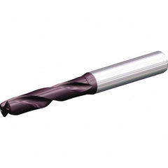 Kennametal - 3/4" 140° Spiral Flute Solid Carbide Screw Machine Drill Bit - Industrial Tool & Supply