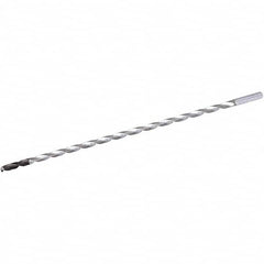 Kennametal - 13/32" 135° 2-Flute Solid Carbide Extra Length Drill Bit - Industrial Tool & Supply