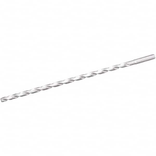 Kennametal - 4.5mm 135° 2-Flute Solid Carbide Extra Length Drill Bit - Industrial Tool & Supply