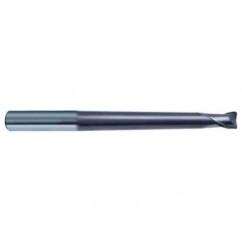 8mm Dia. - 150mm OAL - 2 FL 30 Helix TiAlN Carbide End Mill - Industrial Tool & Supply