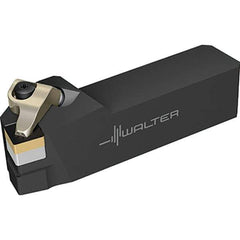 Walter - 75° Lead Angle, 25mm Shank Height x 25mm Shank Width, Indexable Turning Toolholder - 135mm OAL, Series DSBN-ISO-AUSSEN-P - Industrial Tool & Supply