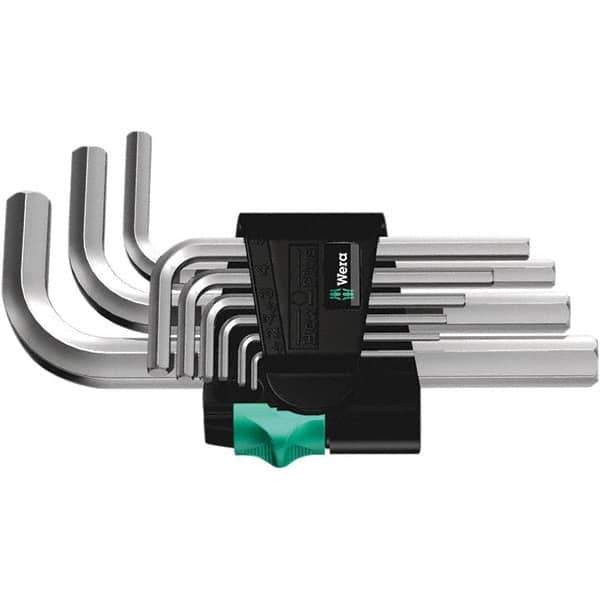Wera - Hex Key Sets Tool Type: Hex Handle Type: L-Key Short Arm - Industrial Tool & Supply