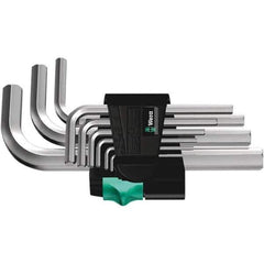 Wera - Hex Key Sets Tool Type: Hex Handle Type: L-Key Short Arm - Industrial Tool & Supply