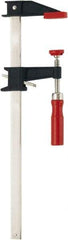 Bessey - 36" Capacity, 3-1/2" Throat Depth, Carbon Steel Bar Clamp - 1,100 Lb Clamping Pressure - Industrial Tool & Supply
