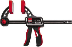 Bessey - 6" Capacity, 2-3/8" Throat Depth, Carbon Steel Bar Clamp - 150 Lb Clamping Pressure - Industrial Tool & Supply
