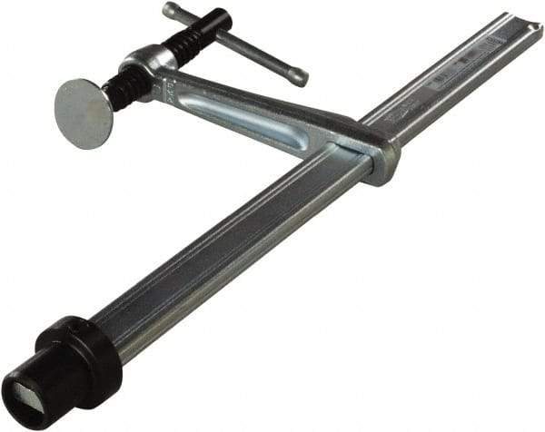 Bessey - 4" Throat Depth, 8" Max Capacity, Standard Sliding Arm Clamp - 650 Lb Clamping Pressure, 5/8" Spindle Diam - Industrial Tool & Supply