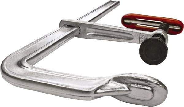 Bessey - 4-3/4" Throat Depth, 24" Max Capacity, Standard Sliding Arm Clamp - 1,980 Lb Clamping Pressure, 45/64" Spindle Diam - Industrial Tool & Supply
