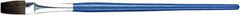 Premier Paint Roller - 1" Polyester Artist's Paint Brush - 1/8" Wide, 1" Bristle Length, 5" Wood Handle - Industrial Tool & Supply