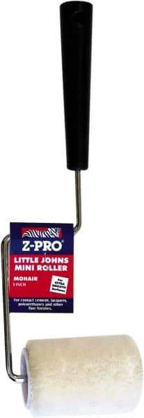 Premier Paint Roller - 10" Long, 1/4" Nap, Wall Paint Roller Set - 5" Wide, Steel Frame, Includes Paint Tray, Roller Cover & Frame - Industrial Tool & Supply