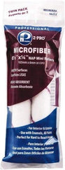Premier Paint Roller - 1/4" Nap, 6" Wide Paint Mini Roller Covers - Smooth Texture, Microfiber - Industrial Tool & Supply