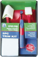 Premier Paint Roller - Trim Paint Roller Kit - Plastic Frame, Includes Paint Tray & Roller Frame - Industrial Tool & Supply
