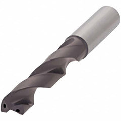 Tungaloy - 8.7mm 140° Solid Carbide Jobber Drill - Industrial Tool & Supply