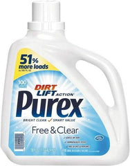 Purex - 150 oz Liquid Laundry Detergent - Unscented - Industrial Tool & Supply