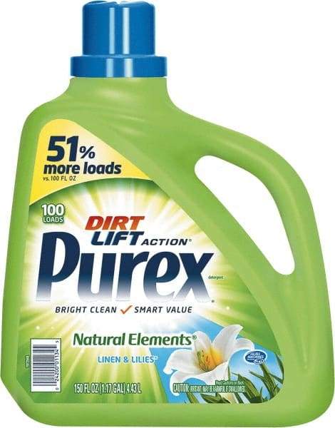 Purex - 150 oz Liquid Laundry Detergent - Linen & Lilies Scent - Industrial Tool & Supply