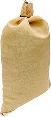 Made in USA - 14" Long x 26" High Sand Bag - Desert Tan Polypropylene, For Spill Containment - Industrial Tool & Supply